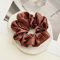 Women's Simple Style Solid Color Cloth Hair Tie sku image 4