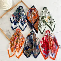 Women's Simple Style Classic Style Flower Satin Hair Tie main image 4
