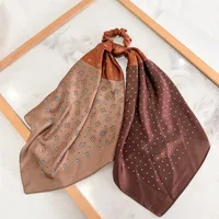 Women's Simple Style Classic Style Flower Satin Hair Tie sku image 15
