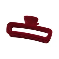 Women's Retro Solid Color Plastic Hair Claws main image 4