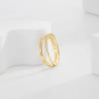 925 Sterling Silver Circle Rings main image 4