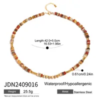 Simple Style Classic Style Geometric 304 Stainless Steel Artificial Crystal Wholesale Necklace main image 2
