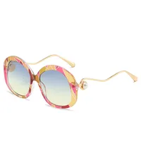 Vacation Classic Style Streetwear Geometric Pc Round Frame Full Frame Glasses main image 5