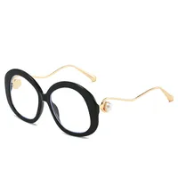 Vacation Classic Style Streetwear Geometric Pc Round Frame Full Frame Glasses sku image 8