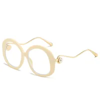 Vacation Classic Style Streetwear Geometric Pc Round Frame Full Frame Glasses sku image 14