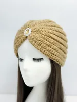 Women's Elegant Basic Retro Solid Color Rhinestone Eaveless Wool Cap sku image 8