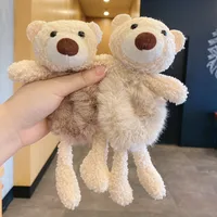 Women's Cartoon Style Cute Bear Cloth Hair Tie main image 2