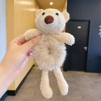 Women's Cartoon Style Cute Bear Cloth Hair Tie sku image 4