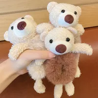 Women's Cartoon Style Cute Bear Cloth Hair Tie main image 5
