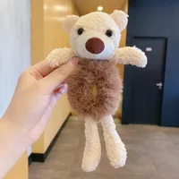 Women's Cartoon Style Cute Bear Cloth Hair Tie sku image 3
