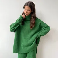 Casual Daily Women's Streetwear Solid Color Nylon Polyester Polyacrylonitrile Fiber Pleated Pants Sets Pants Sets main image 4