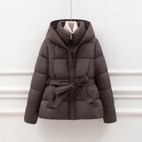 Women's Simple Style Solid Color Pocket Zipper Coat Cotton Clothes main image 2