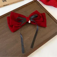 Women's Basic Bow Knot Cloth Hair Clip main image 2