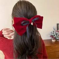 Women's Basic Bow Knot Cloth Hair Clip main image 3