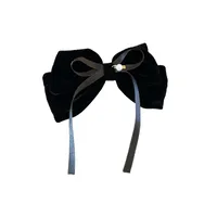 Women's Basic Bow Knot Cloth Hair Clip main image 5