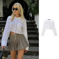 Women's Blouse Long Sleeve Blouses Casual Simple Style Solid Color main image 1