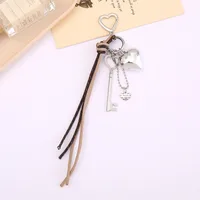 Pu Leather Heart Shape Bow Knot Bag Charms sku image 14