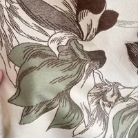 Women's Elegant Plant Imitation Cashmere Jacquard Scarf main image 5