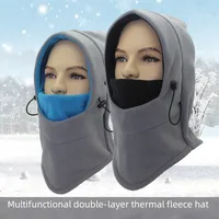 Outdoor Ski Riding Headgear Balaclava Mask Polar Fleece Balaclava Headgear  Hot main image 2