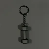Removable Mini Large Barbell Fitness Series Thickened Keychain High Color Value Miu Bag Pendant Accessories Pendant sku image 29