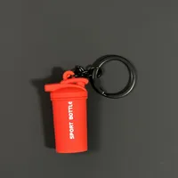Removable Mini Large Barbell Fitness Series Thickened Keychain High Color Value Miu Bag Pendant Accessories Pendant sku image 18