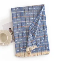 Women's Elegant Lattice Polyester Scarf sku image 4