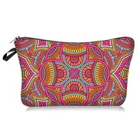 Classic Style Geometric Polyester Square Makeup Bags & Storage sku image 1