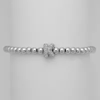 Simple Style Letter Copper Inlay Zircon Unisex Bracelets sku image 11