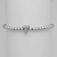 Simple Style Letter Copper Inlay Zircon Unisex Bracelets sku image 20