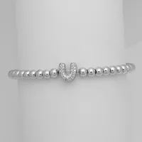 Simple Style Letter Copper Inlay Zircon Unisex Bracelets sku image 21