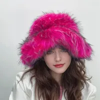 Unisex Simple Style Color Block Solid Color Wide Eaves Bucket Hat main image 2