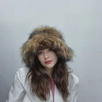 Unisex Simple Style Color Block Solid Color Wide Eaves Bucket Hat main image 3