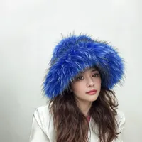 Unisex Simple Style Color Block Solid Color Wide Eaves Bucket Hat main image 5