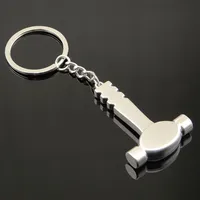 1 Piece Classic Style Axe Hammer Zinc Alloy Unisex Bag Pendant Keychain sku image 1