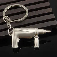 1 Piece Classic Style Axe Hammer Zinc Alloy Unisex Bag Pendant Keychain sku image 5