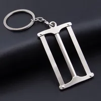 1 Piece Classic Style Axe Hammer Zinc Alloy Unisex Bag Pendant Keychain sku image 9