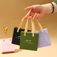 Portable Drawer Jewelry Box Bracelet Ring Earrings Necklace Bracelet Jewelry Packaging Box Jewelry Storage Soft Box main image 3