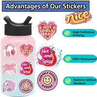 A Variety Of 50 Cartoon Reading Books Smut Graffiti Stickers Decorative Guitar Notebook Luggage DIY Wholesale main image 3