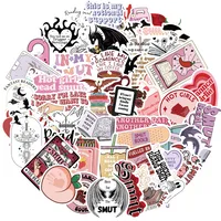A Variety Of 50 Cartoon Reading Books Smut Graffiti Stickers Decorative Guitar Notebook Luggage DIY Wholesale sku image 1