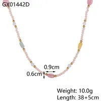 Wholesale Jewelry Elegant Simple Style Rose 304 Stainless Steel Pendant Necklace main image 2
