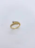 Vintage Style Classic Style Nail Copper Mixed Metal 18K Gold Plated Women's Rings Bangle main image 3