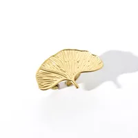 Elegant Glam Artistic Flower Dragonfly 304 Stainless Steel 14K Gold Plated Rings In Bulk sku image 1
