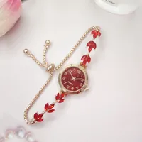 Casual Elegant Petal Magnet Buckle Quartz Women's Watches main image 2