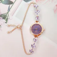 Casual Elegant Petal Magnet Buckle Quartz Women's Watches main image 4