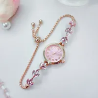 Casual Elegant Petal Magnet Buckle Quartz Women's Watches main image 5