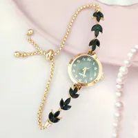 Casual Elegant Petal Magnet Buckle Quartz Women's Watches sku image 8