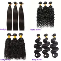 Women's Simple Style Casual Holiday Real Hair Long Curly Hair Long Straight Hair Wigs main image 1
