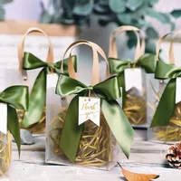 Simple Style Classic Style Solid Color PVC Wedding Gift Wrapping Supplies Gift Wrapping Supplies sku image 2
