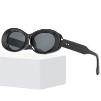 Vacation Commute Oval Resin Glass Oval Frame Full Frame Glasses main image 4