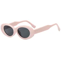 Vacation Commute Oval Resin Glass Oval Frame Full Frame Glasses sku image 4
